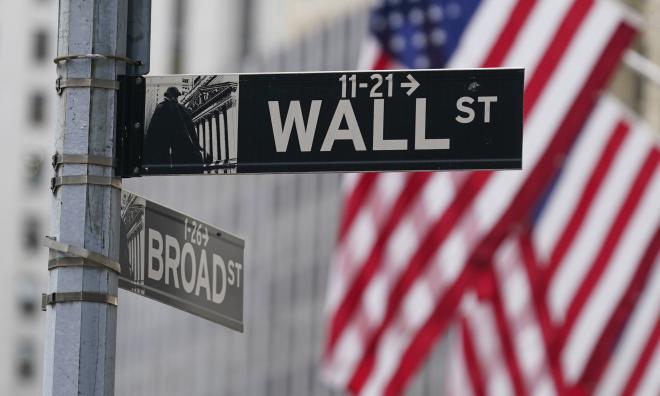 Det var tro, hopp och flygande fanor på Wall Street på fredagen. Arkivbild.